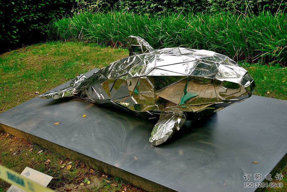 不銹鋼魚雕塑 片狀魚小品 不銹鋼片狀魚雕塑廠家