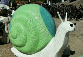 彩繪蝸牛雕塑廠家 仿真元素理念 大型蝸牛雕塑生產