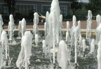 涌泉噴泉雕塑廠家 高壓配置 人工造景元素