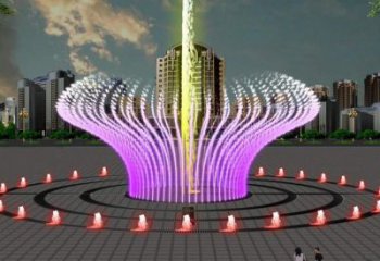 水景水體噴泉雕塑廠家 靜動結(jié)合水景配置