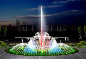 水景游樂噴泉雕塑廠家 現代聲光音結合體噴泉