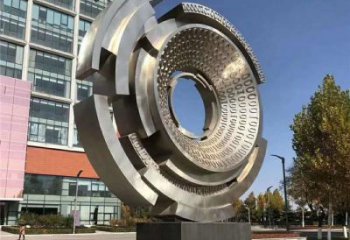 眼球雕塑 房地產不銹鋼景觀雕塑