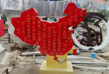黨建標識雕塑廠家 黨建標識雕塑價格 黨建標識雕塑制作