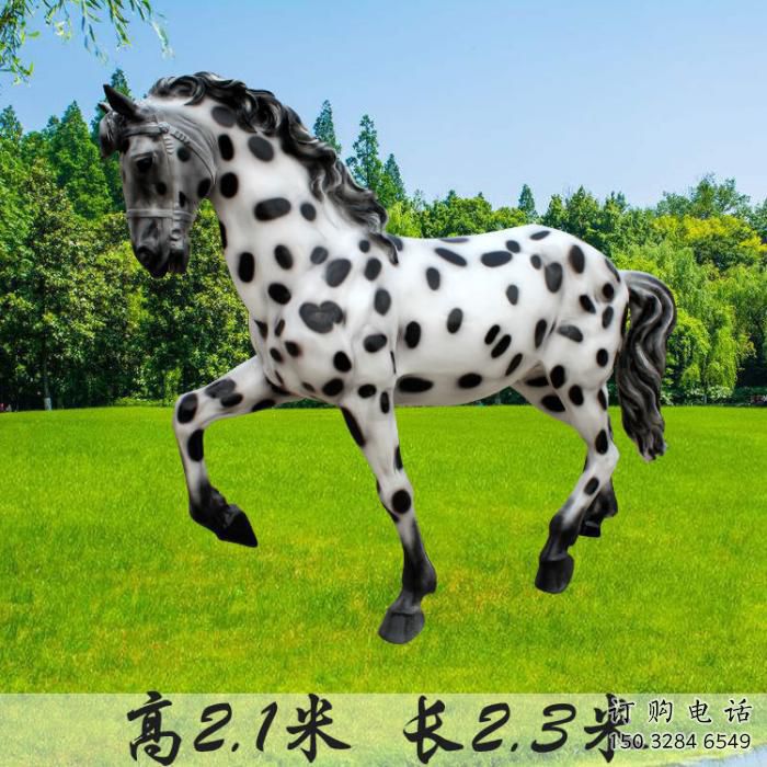 戶外斑馬雕塑 農(nóng)村庭院小品 中式彩繪斑馬雕塑廠家