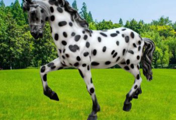 戶外斑馬雕塑 農(nóng)村庭院小品 中式彩繪斑馬雕塑廠家