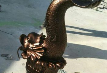 庭院魚(yú)兒雕塑廠家 歐式仿真擺件 戶外噴漆魚(yú)兒雕塑