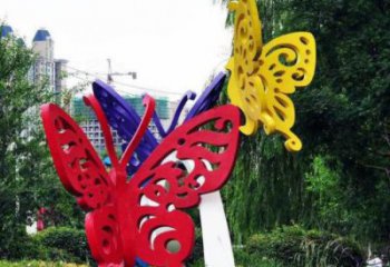 公園昆蟲雕塑廠家 中式噴漆小品 風景區(qū)仿真昆蟲雕塑