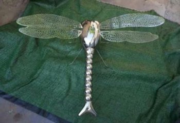 鏡面昆蟲雕塑廠家 現代草地擺件 游樂場異形昆蟲雕塑