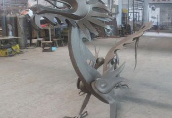 商場恐龍雕塑廠家 中式室內(nèi)小品 酒店拉絲恐龍雕塑