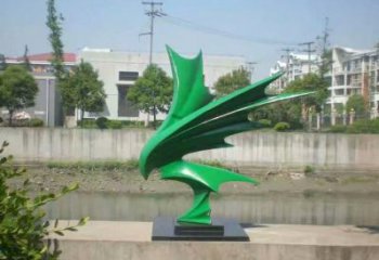 街道飛鷹雕塑廠家 創(chuàng)意村口小品 酒店拉絲飛鷹雕塑