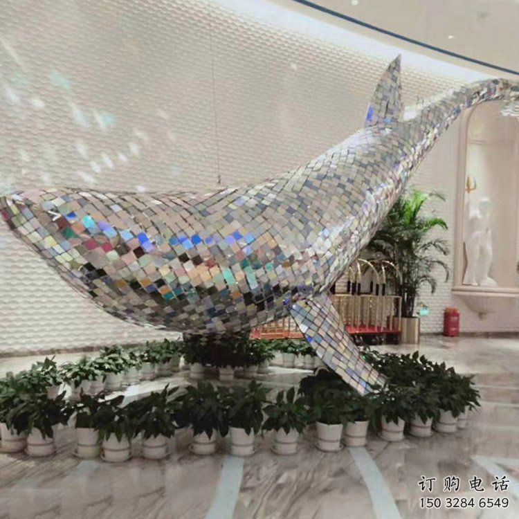 室內金魚雕塑廠家 大型酒店小品 步行街異形金魚雕塑