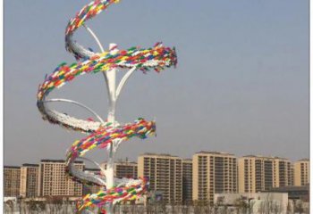 商場麥穗魚雕塑廠家 中式戶外小品 酒店彩繪麥穗魚雕塑