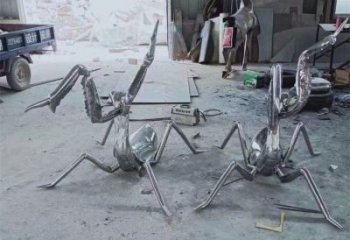 草地螞蚱雕塑廠家 公園異形小品 室內異形螞蚱雕塑