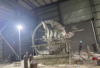 村口飛燕雕塑廠家 中式啞光擺件 大型廣場飛燕雕塑