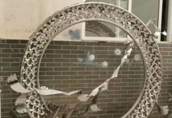 啞光飛燕雕塑廠家 大型剪影擺件 風(fēng)景區(qū)仿真飛燕雕塑