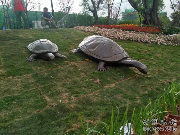 草地烏龜?shù)袼軓S家 戶外異形小品 大型仿古烏龜?shù)袼? title=