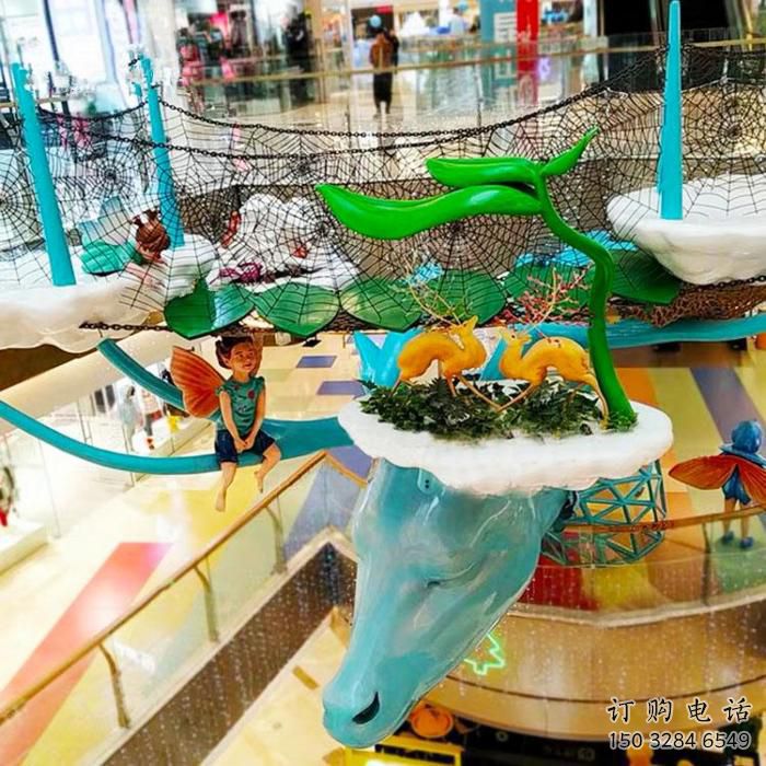 風景區鹿角雕塑廠家 中式室內擺件 戶外抽象鹿角雕塑