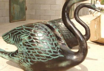 抽象鴨子雕塑廠家 創(chuàng)意戶外擺件 大門口彩繪鴨子雕塑