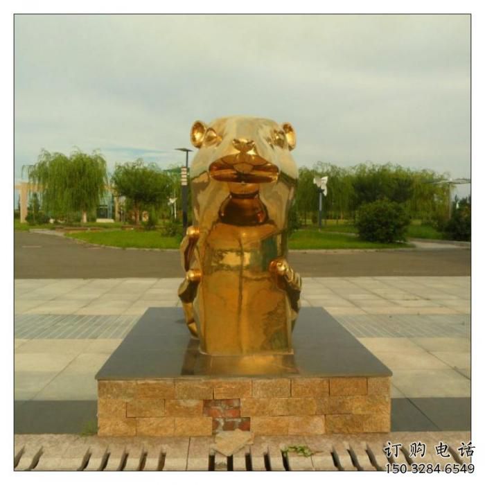 商業(yè)街十二生肖雕塑廠家 大型擺件 異形十二生肖雕塑