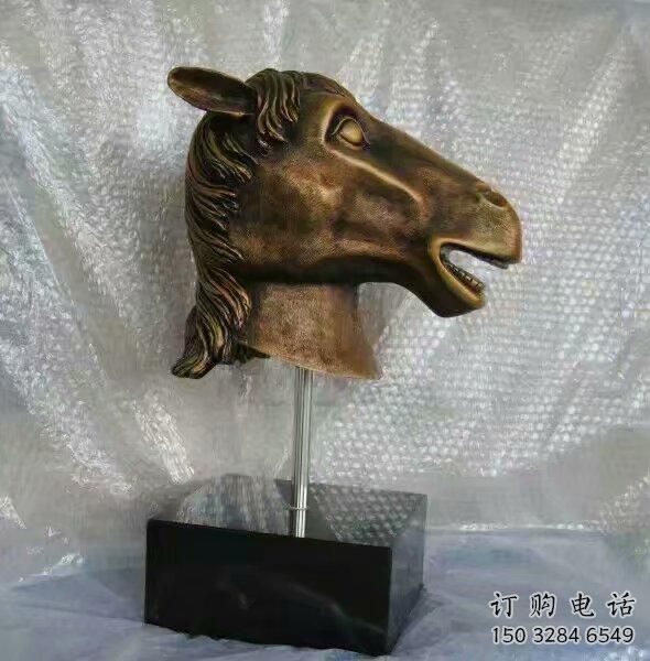 玄關(guān)生肖雕塑廠家 創(chuàng)意擺件 酒店仿古生肖雕塑