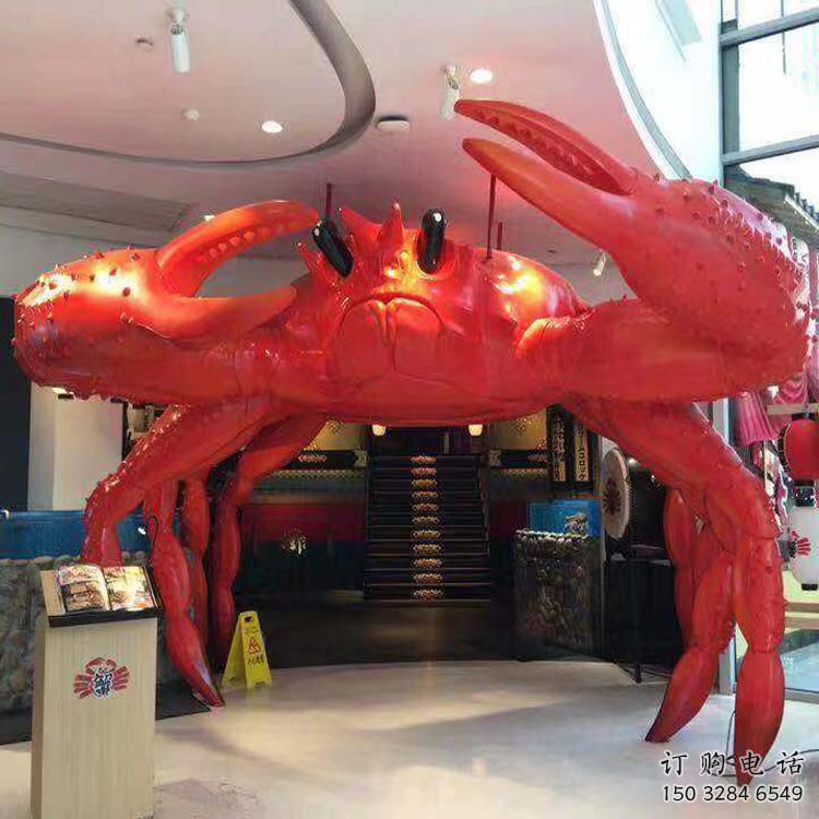 庭院大蝦雕塑廠家 歐式仿真擺件 戶外噴漆大蝦雕塑
