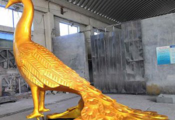 商場(chǎng)鳳凰雕塑廠家 中式創(chuàng)意小品 現(xiàn)代拉絲鳳凰雕塑