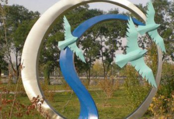 公園鴿子雕塑廠家 中式啞光小品 風景區仿古鴿子雕塑