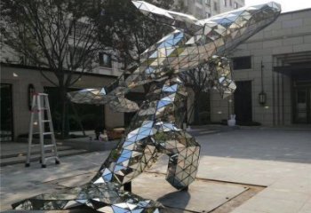 商場鯨魚雕塑廠家 中式現代小品 酒店拉絲鯨魚雕塑