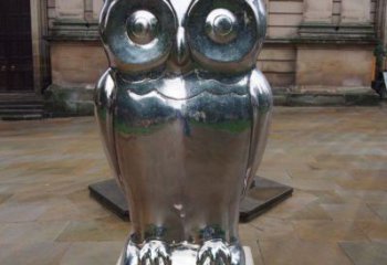 公園鷹雕塑廠家 中式鏡面小品 風景區仿真鷹雕塑