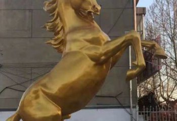 仿真駿馬雕塑廠家 大型烤漆擺件 公園噴漆駿馬雕塑