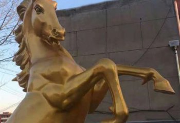 風景區駿馬雕塑廠家 中式戶外擺件 現代仿古駿馬雕塑