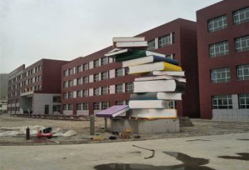 現代書本雕塑廠家 大型校園擺件 博物館書本雕塑