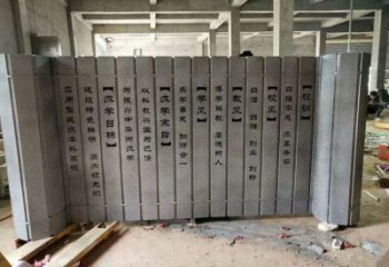 校園書(shū)簡(jiǎn)雕塑廠家 教育小品 戶外不銹鋼書(shū)簡(jiǎn)雕塑