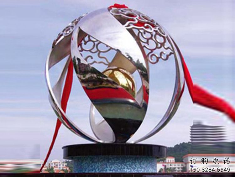 步行街地球雕塑廠家 剪紙游樂場小品 鑄造不銹鋼地球雕塑