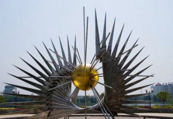 創(chuàng)意星球雕塑廠家  戶外廣場小品  大型不銹鋼星球雕塑