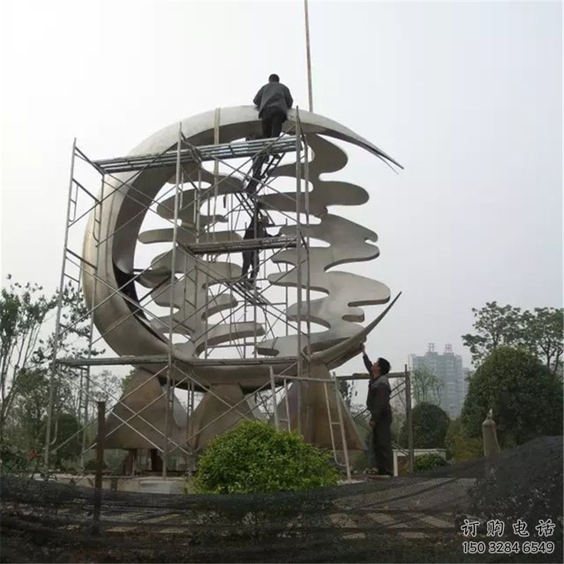 廣場喜字雕塑廠家 戶外小品 大型不銹鋼喜字雕塑