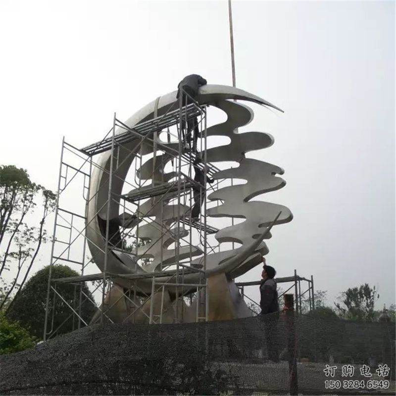 公園喜字雕塑廠家 現(xiàn)代戶外擺件 大型不銹鋼喜字雕塑