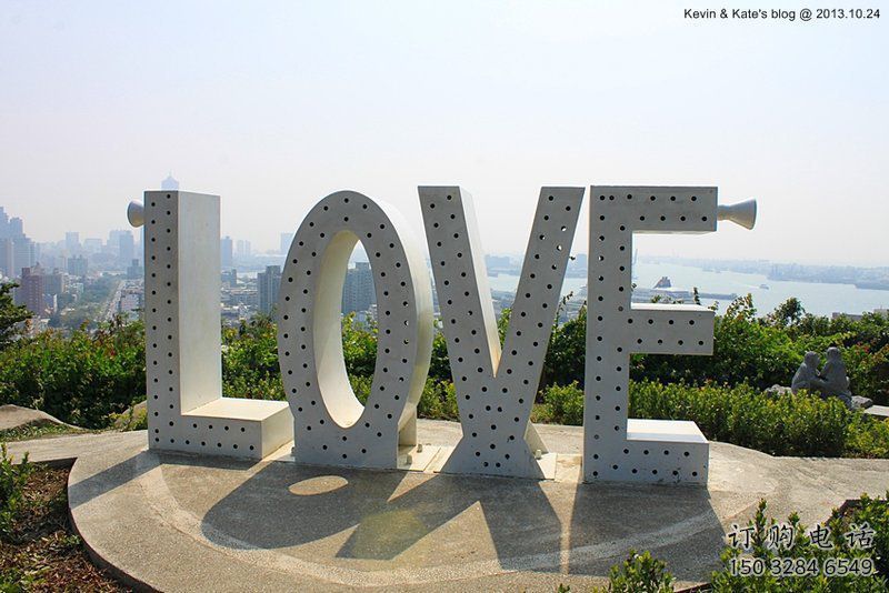 戶外字母雕塑廠家 噴漆公園小品 現(xiàn)代不銹鋼字母雕塑