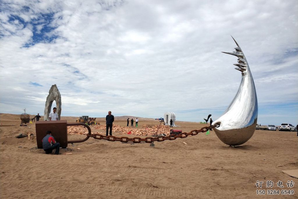 戶外水珠雕塑廠家 創意小品 大型不銹鋼水珠雕塑