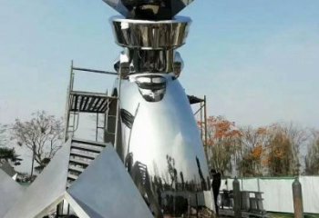 房地產(chǎn)鉆戒雕塑廠家 公園擺件  鏡面不銹鋼鉆戒雕塑