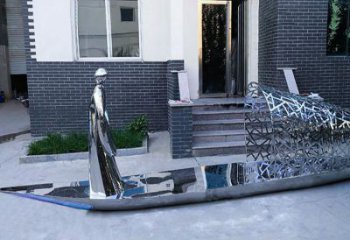 大型船雕塑廠家 鍛造小品 現(xiàn)代不銹鋼船雕塑生產(chǎn)