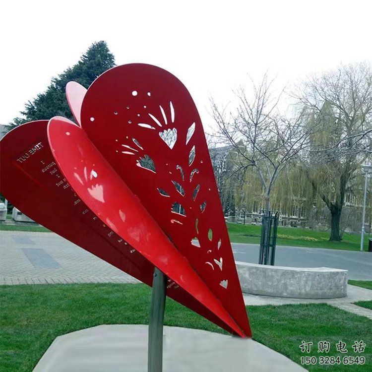 鏤空飛機雕塑廠家 園林小品 住宅小區不銹鋼飛機雕塑