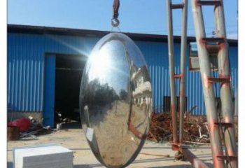 大型雞蛋雕塑廠家 創意公園小品 生產不銹鋼雞蛋雕塑廠家