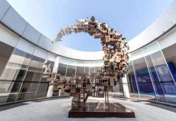 現(xiàn)代月亮雕塑廠家 鏡面小品 步行街不銹鋼月亮雕塑生產(chǎn)