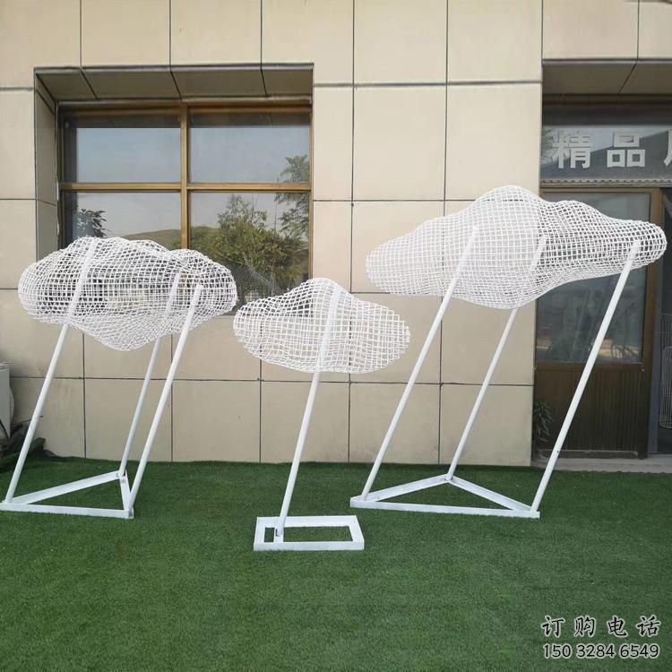 戶外云梯雕塑廠家 噴漆小品 現(xiàn)代不銹鋼云梯雕塑制作