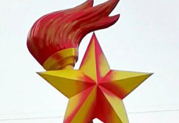 大型火焰雕塑廠家 鍛造小品 烤漆不銹鋼火焰雕塑生產(chǎn)