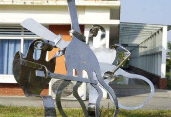 房地產(chǎn)音符雕塑廠家 鏡面擺件 鍛造不銹鋼音符雕塑生產(chǎn)