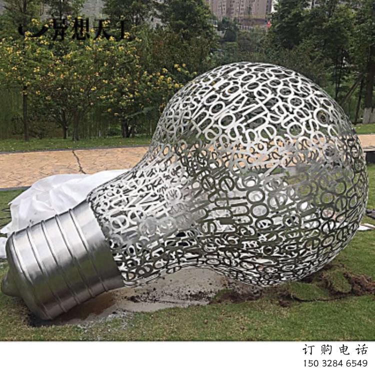 園林電燈雕塑廠家 歐式小品 中式不銹鋼電燈雕塑生產
