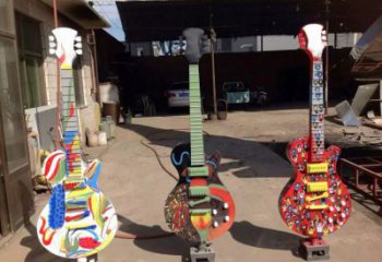 現(xiàn)代提琴雕塑廠家 歐式步行街小品 大型商場不銹鋼提琴雕塑