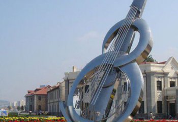 大型大提琴雕塑廠家 鍛造小品 鏡面不銹鋼大提琴雕塑制作